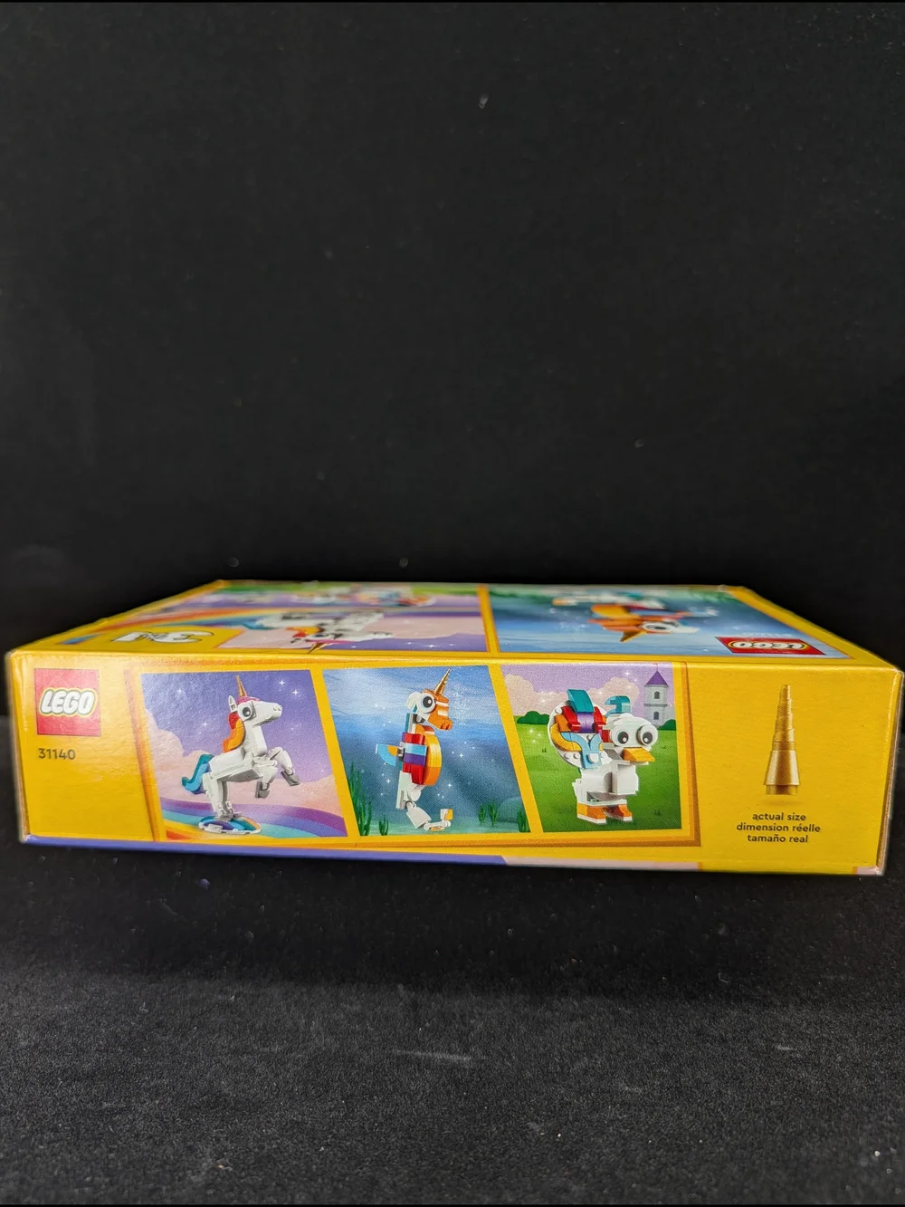 Lego Creator 31140 3 In 1 White & Rainbow Unicorn/Seahorse/Peacock Sealed